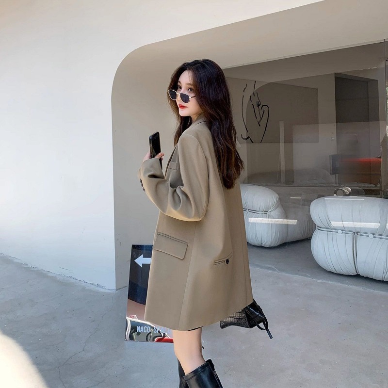 Streetwear Brand China - Marke schwarz Blazer Frauen Jacke Frühling