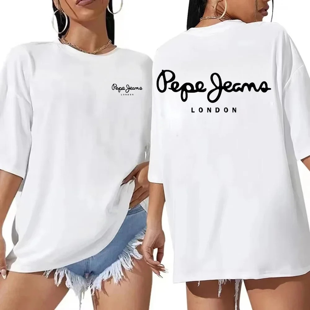 Streetwear Brands 2026 - Pepe 2026 Jeans London Damen-Logo-Kurzarm-T-Shirt Luxusmarke
