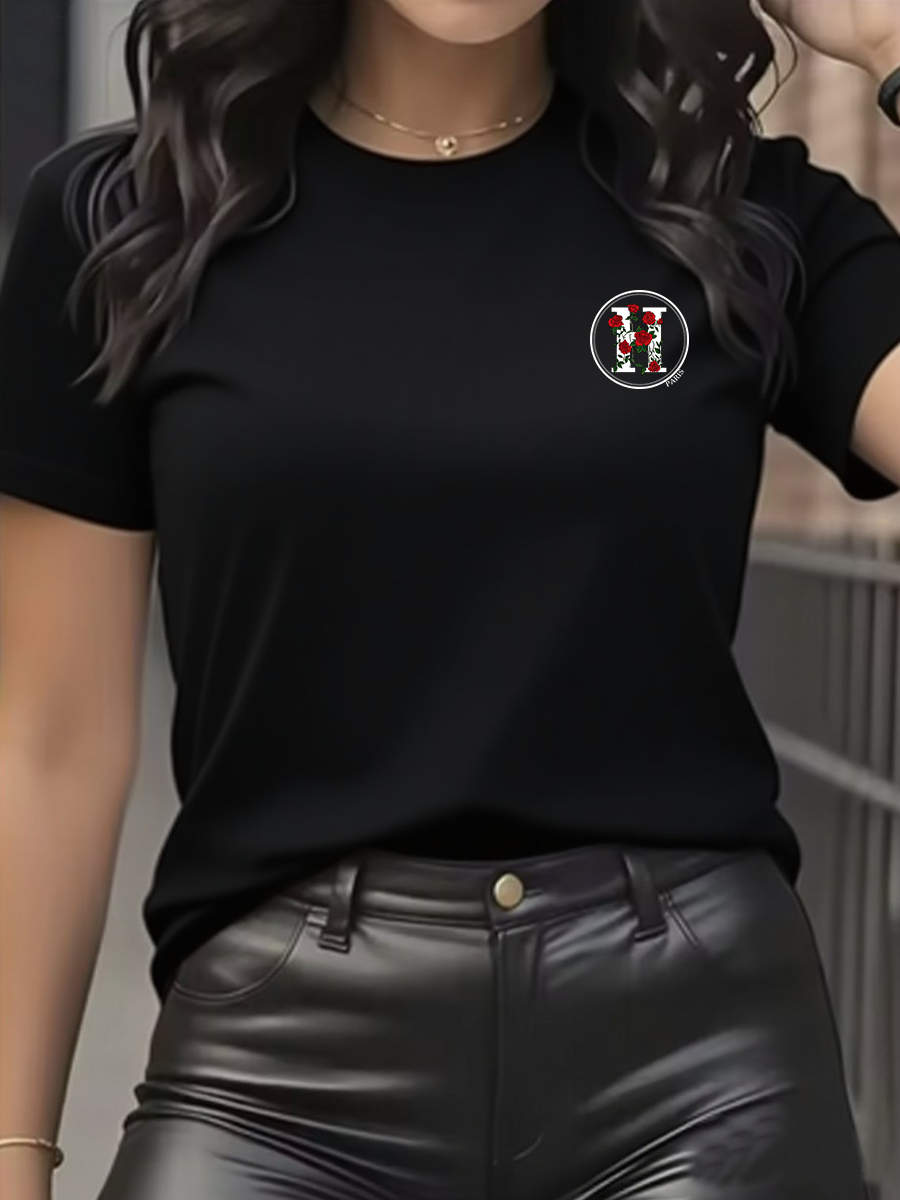 Frauen T-Shirt Freizeit Mode K – Streetwear Brand Top Bewertung und Preis