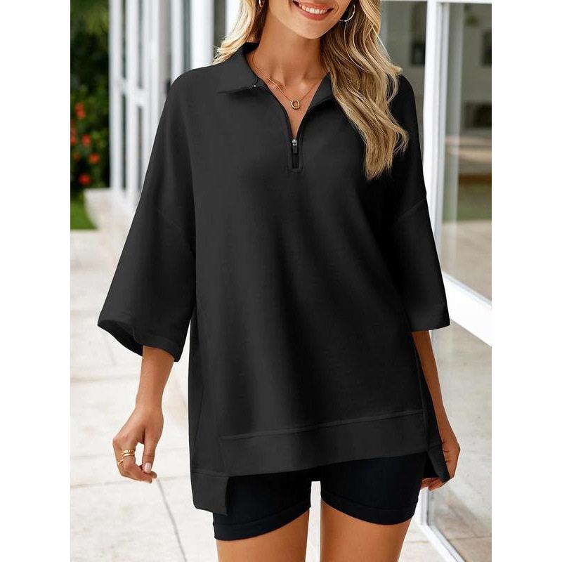Langes V-Ausschnitt Damen-Swea – Streetwear Brand Collection Bewertung und Preis