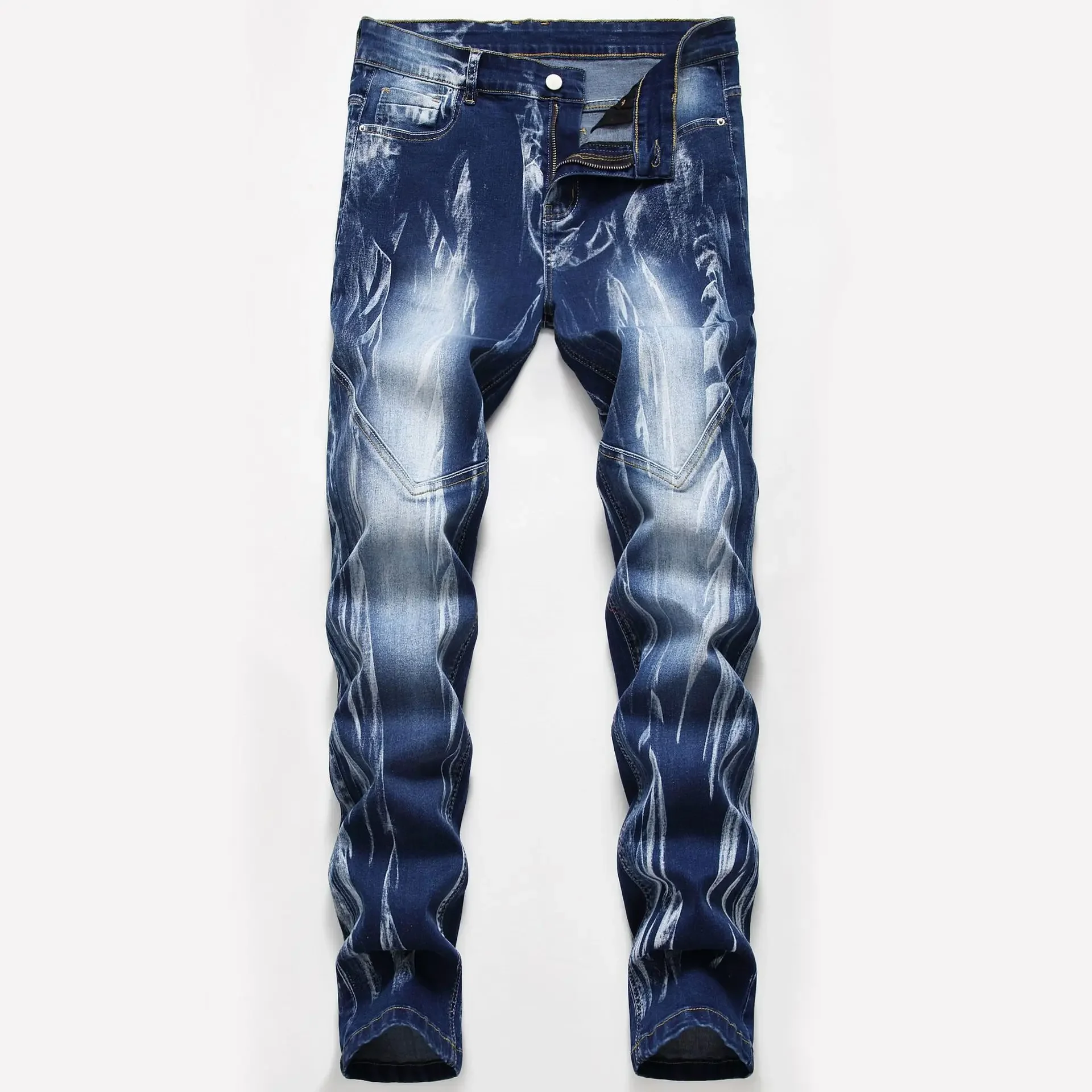 Mode Druck Männer Elastizität  – Streetwear Brand Popular Bewertung und Preis