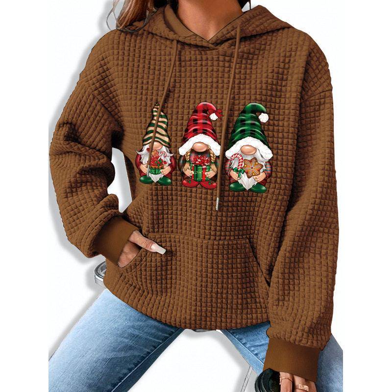 Weihnachts-Print Hoodie Damen  – Streetwear Brand Collection Bewertung und Preis