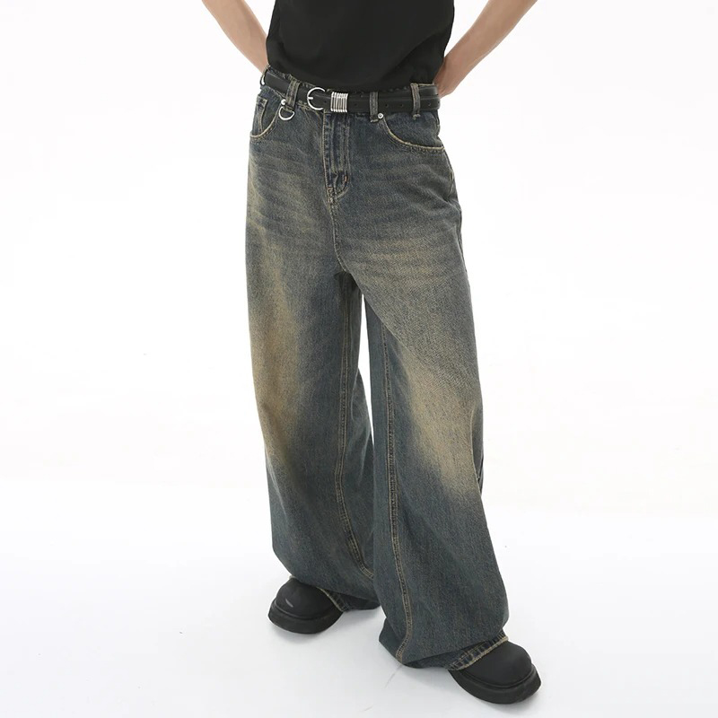 Neue männer Baggy Gerade Bein  – Streetwear Brand Popular Bewertung und Preis